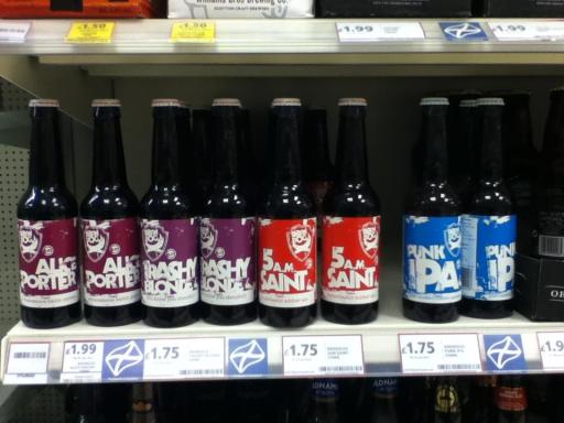 BrewDogShelfBottles