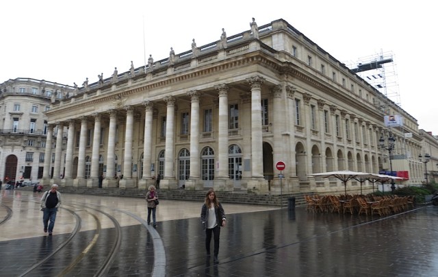 Bordeaux Opera Rain Bordeaux Opera Rain
