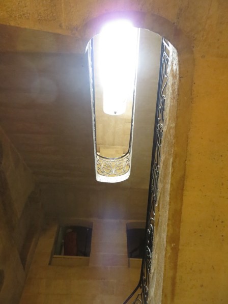 Chartrons limestone stairs ChartronsNegocStairwell