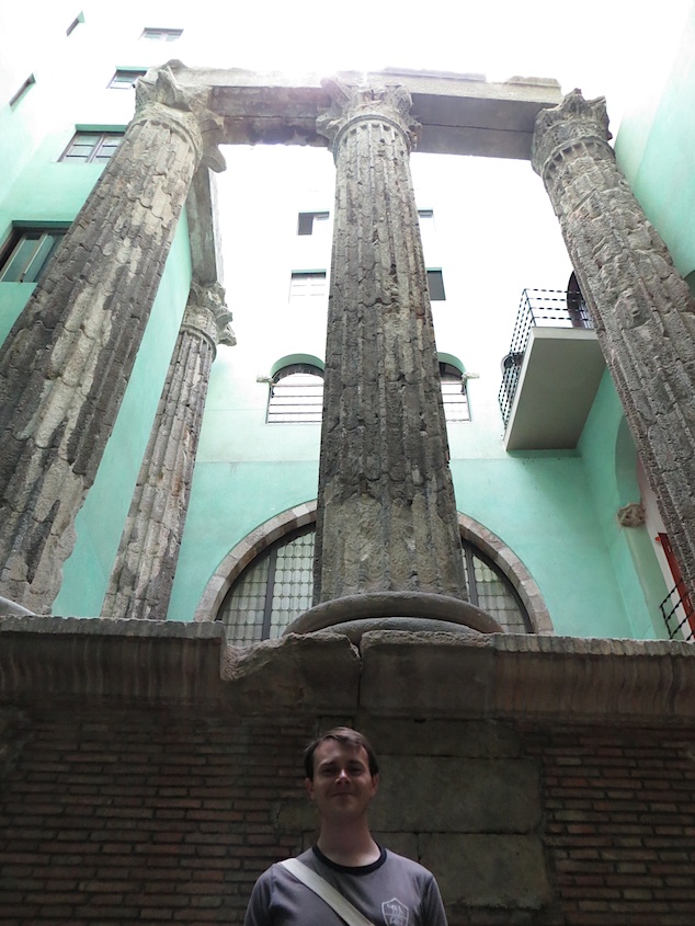Temple Of Augustus Barcelona