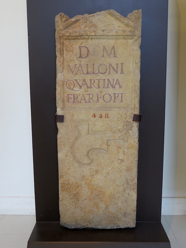 Roman Vine Cutter Grave