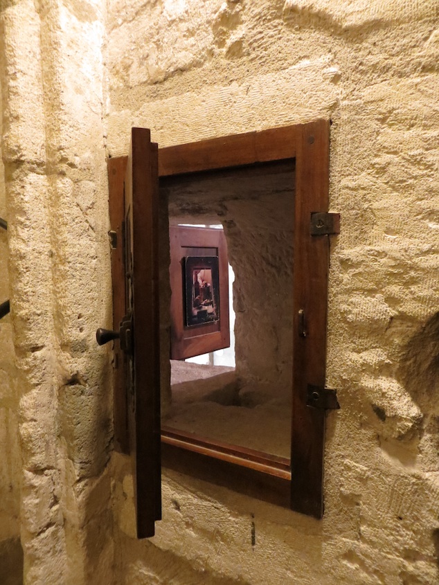 Chartreuse Food Door