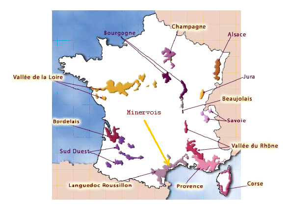 minervois map