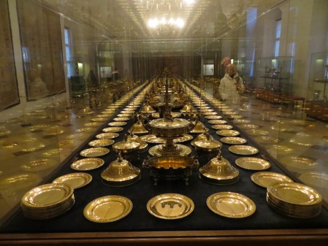 Gold Place setting