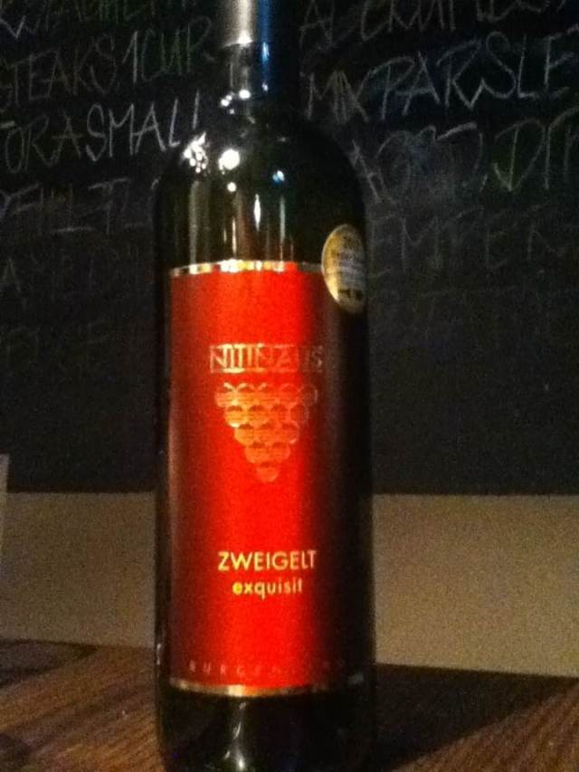 Nittnaus Zweigelt Exquisit Austria Wine