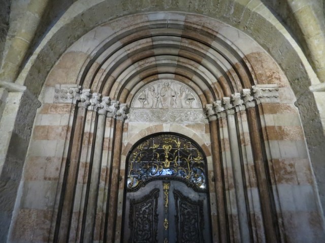 St Peters Salzburg Romanesque entry