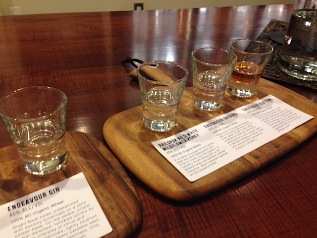 Granville Distillery shots