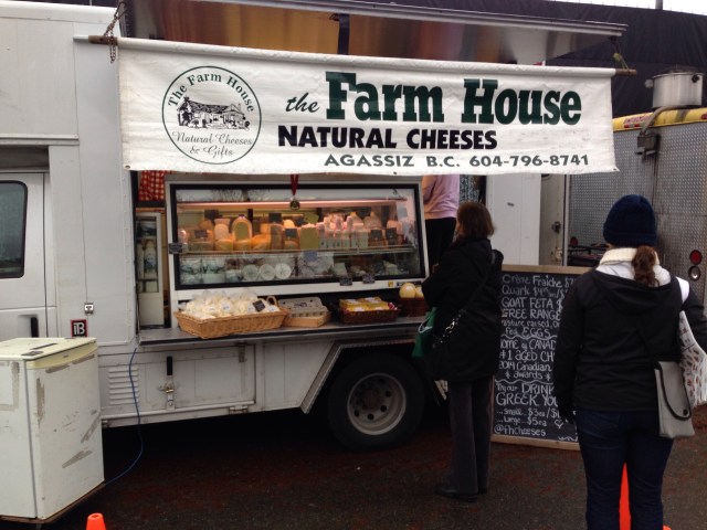 The farm House Cheese Cart BC Vancouver