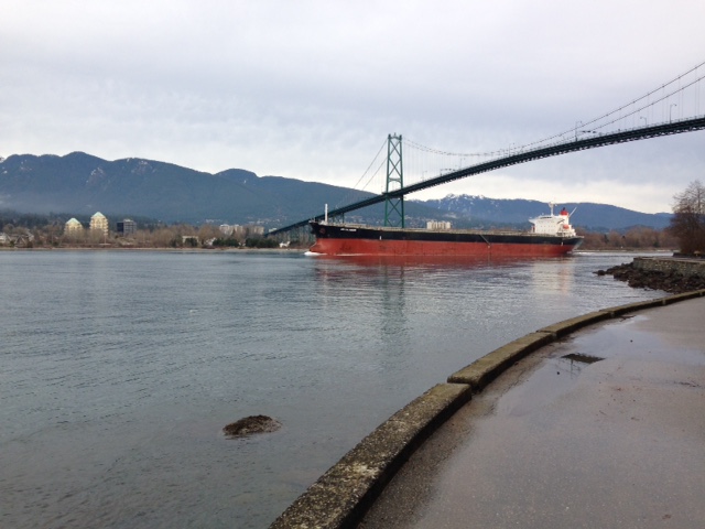 Stanley Park Shipping Boat