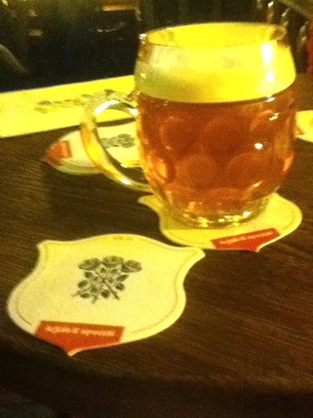 U Tri Ruzi The Three Roses lager beer Prague