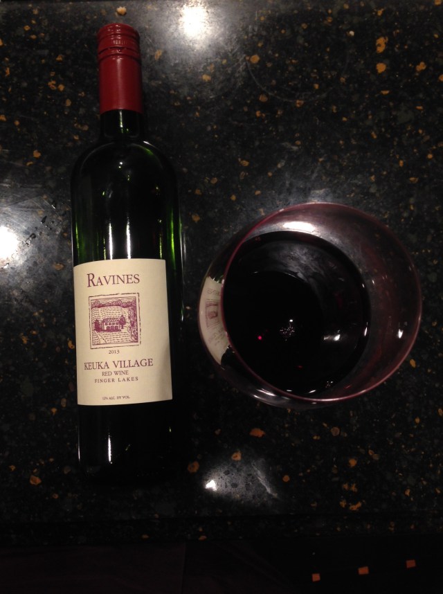 Ravines, Keuka Village Red Blend Finger Lakes New York 2013