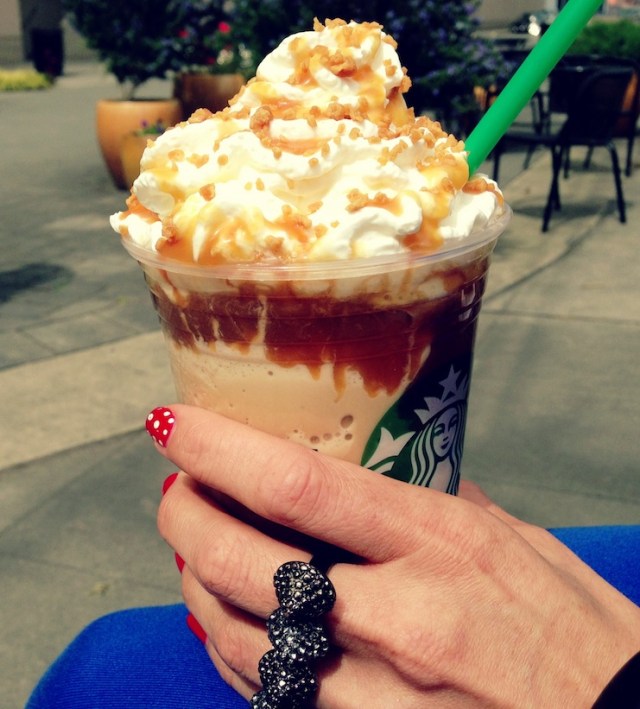 Caramel Crunch Frappuccino