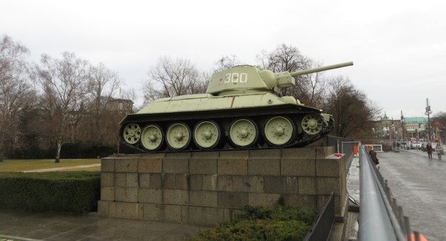 Soviet Tank Berlin Memorial