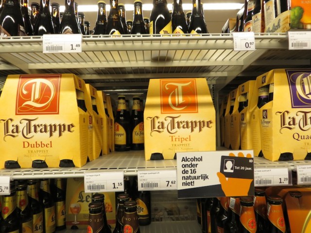 La Trappe Beer Shelf