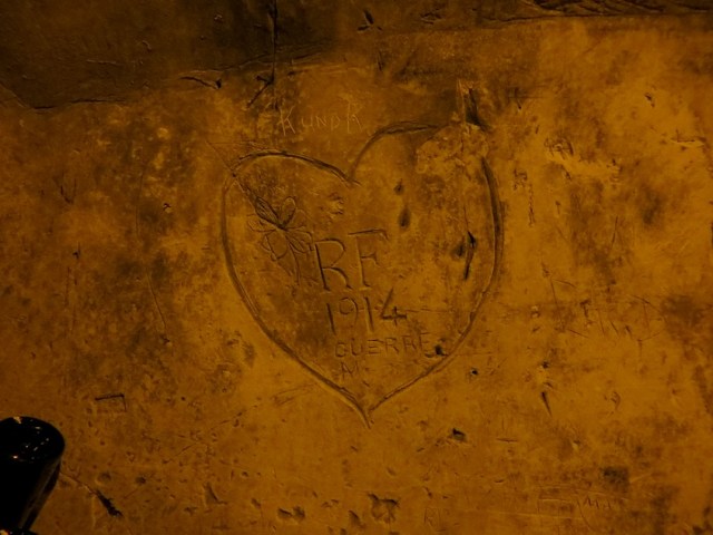 WWI Graffito Champagne Taittinger