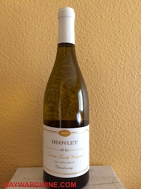 Deovlet sta rita hills Chardonnay 2013 Zotovich