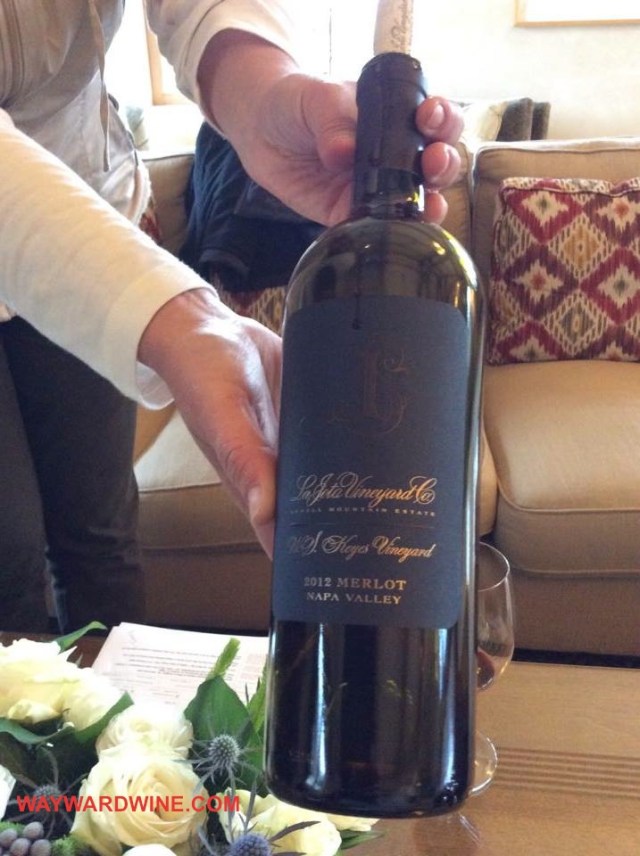 La Jota Vineyard Merlot 2012