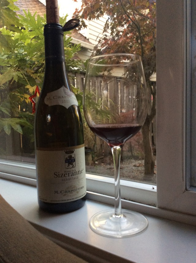 Chapoutier 2007 Hermitage France Sizeranne Wine