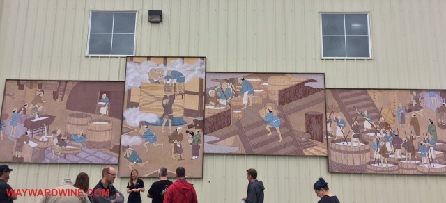 Brewery Mural SakeOne Momokawa