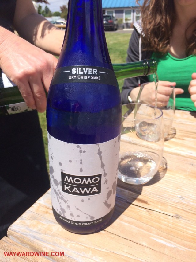 MomoKawa Silver Junmai Ginjo Dry Sake