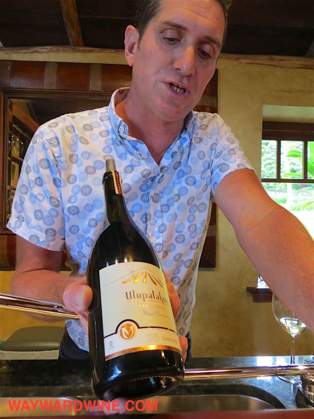 Maui Winery Grenache present