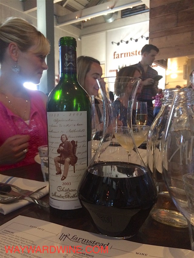 2003 Mouton Rothschild Bordeaux
