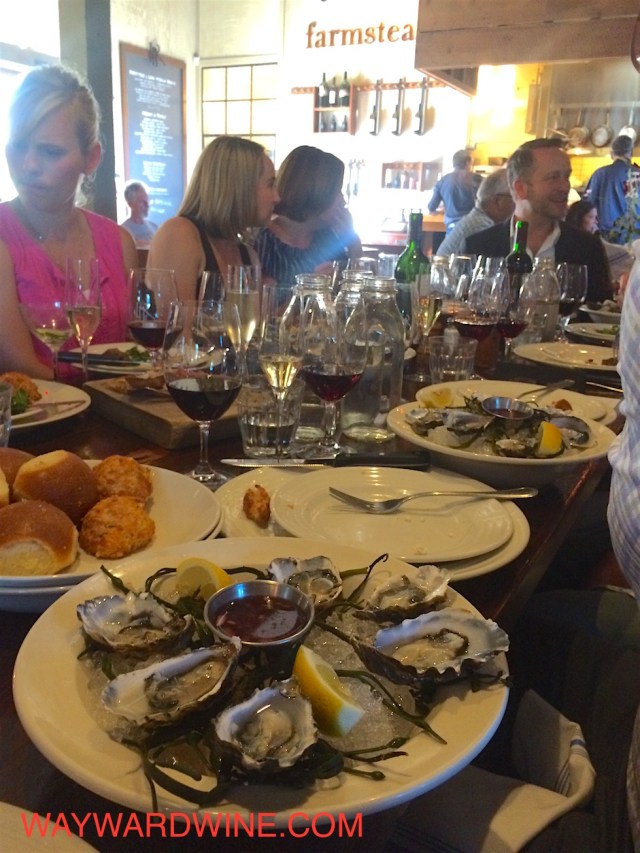 Farmstead Oysters Opus Dinner