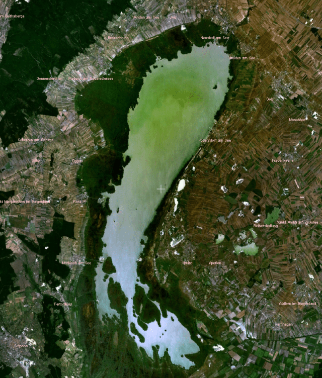 Neusiedler Lake satellite