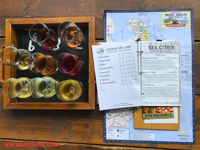 Sea CIder Sampler